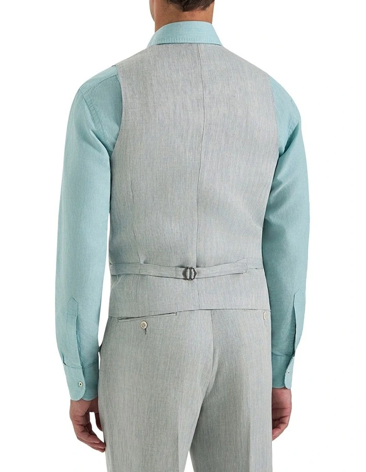 Faulkner Waistcoat in Seagrass image 2