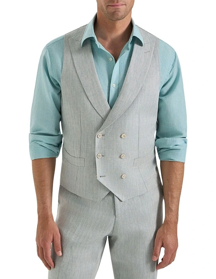 Faulkner Waistcoat in Seagrass image 4