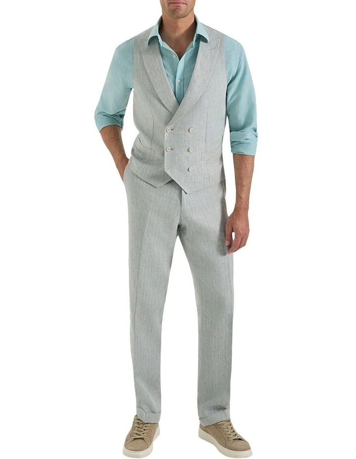Faulkner Waistcoat in Seagrass image 5