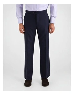 Saunders Relaxed Fit Trouser in Navy