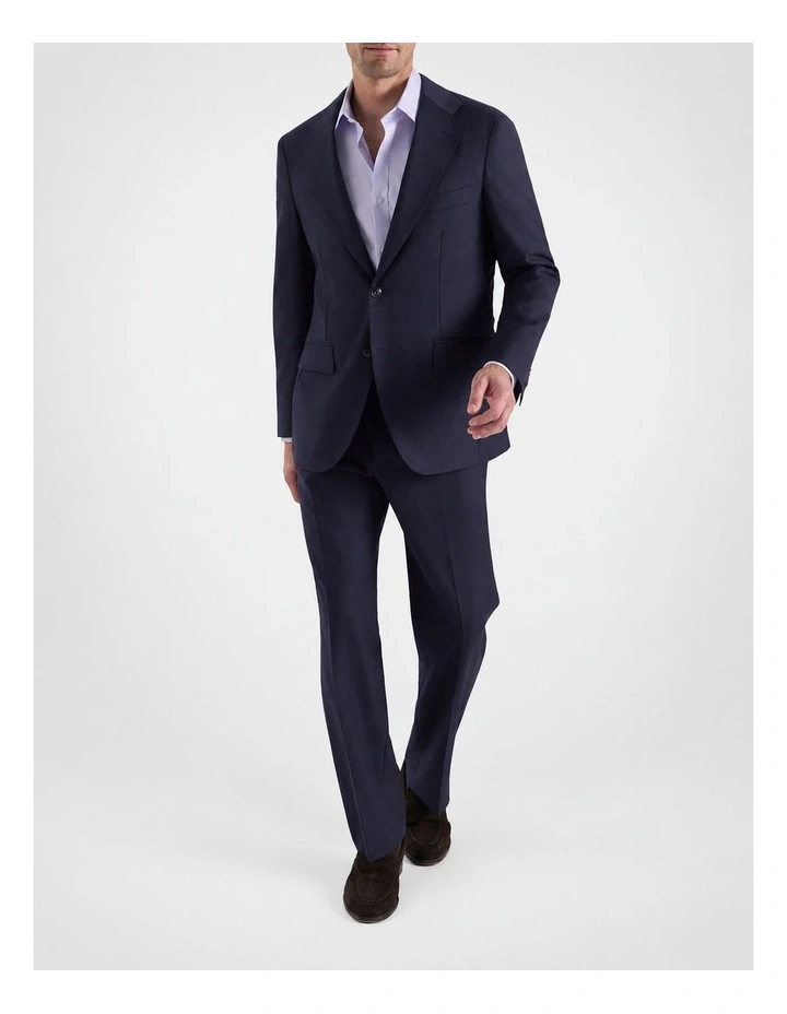 Saunders Relaxed Fit Trouser in Navy image 4
