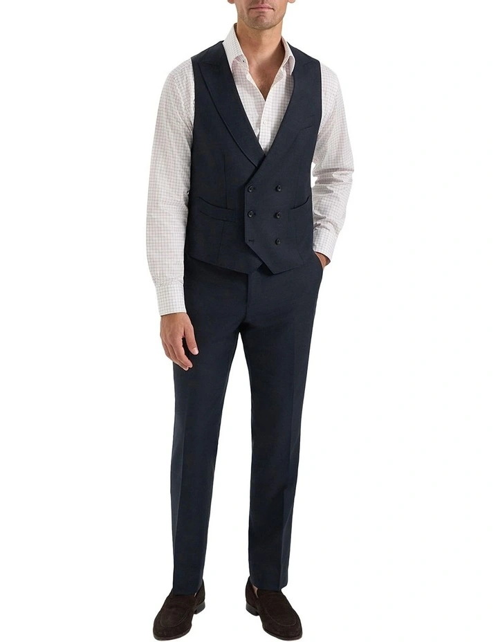 Woolston Trouser in Navy image 3