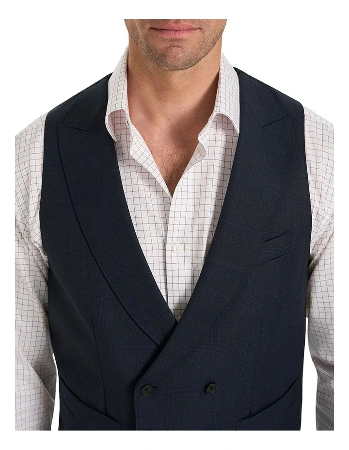Woolston Waistcoat in Navy image 2