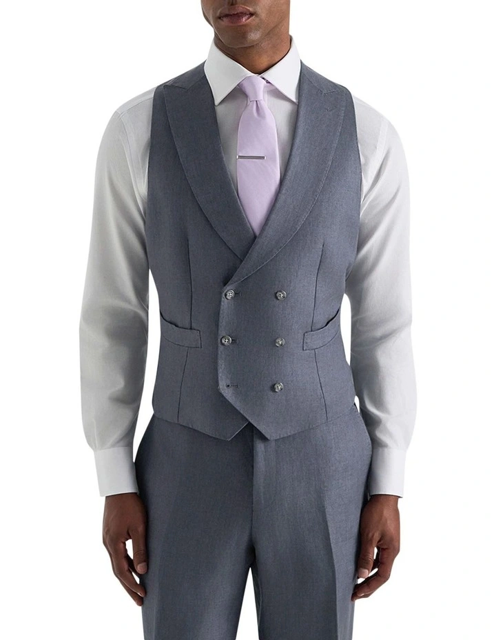 Olivier Waistcoat in Slate image 4