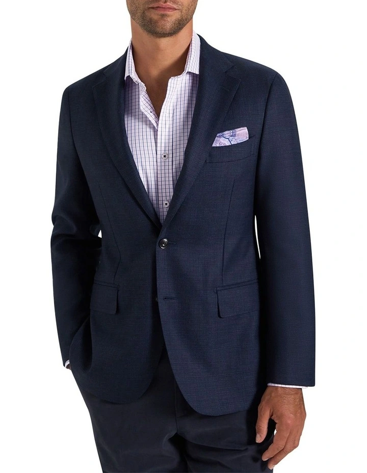 Quinn Shirt in Pink Navy image 2