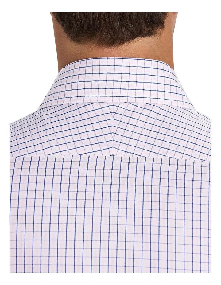 Quinn Shirt in Pink Navy image 3