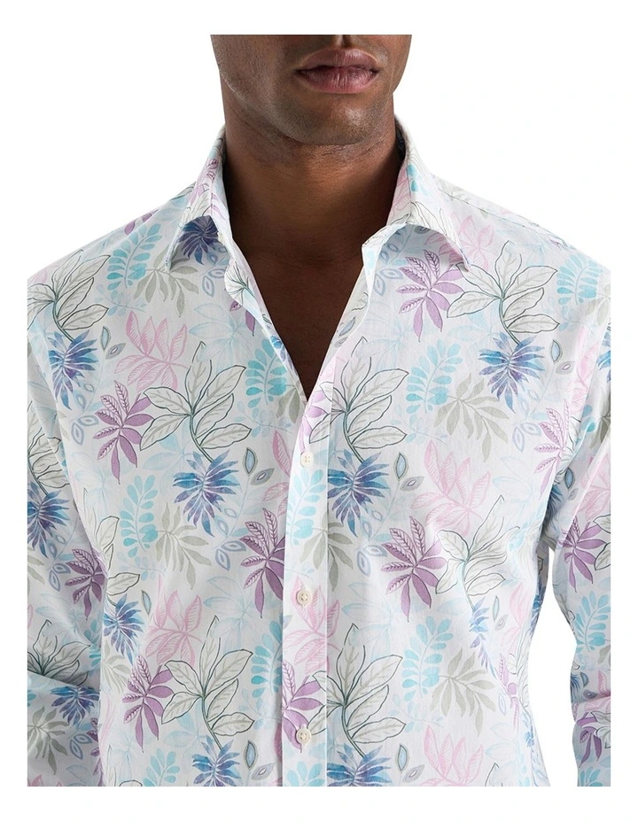 Rapallo Printed Shirt in Multi image 4