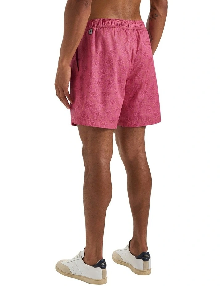 Saleccio Swim Shorts in Sunset Washed Red image 2