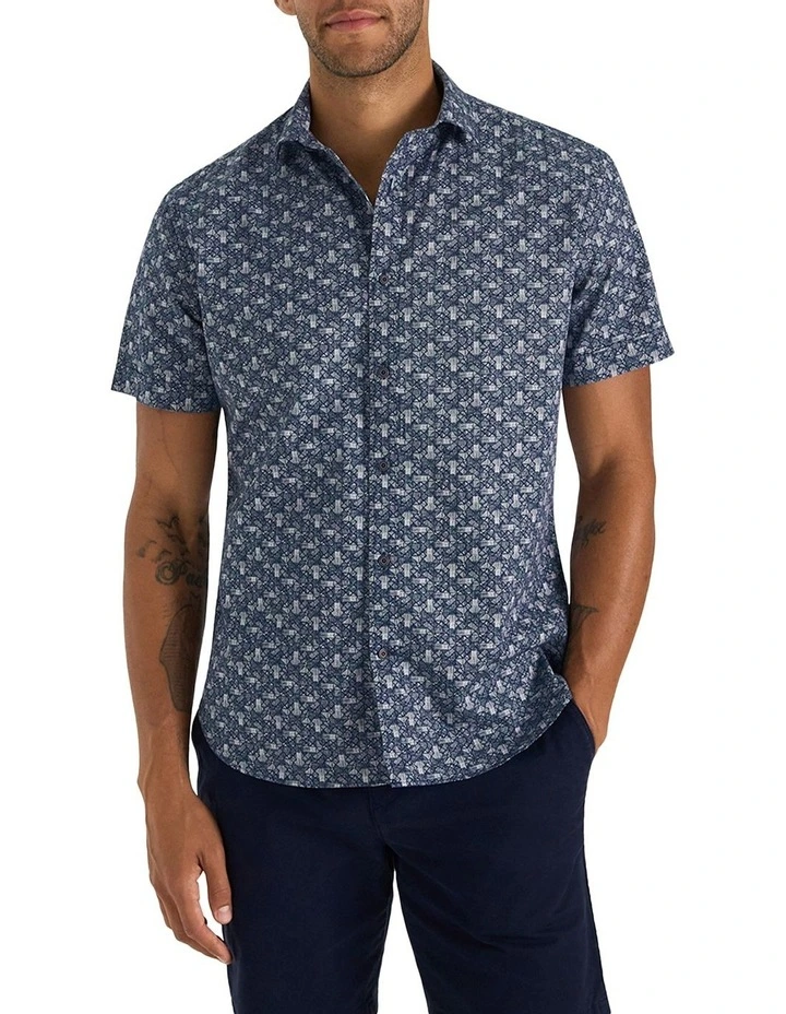 Aston Geo Printed Shirt image 1