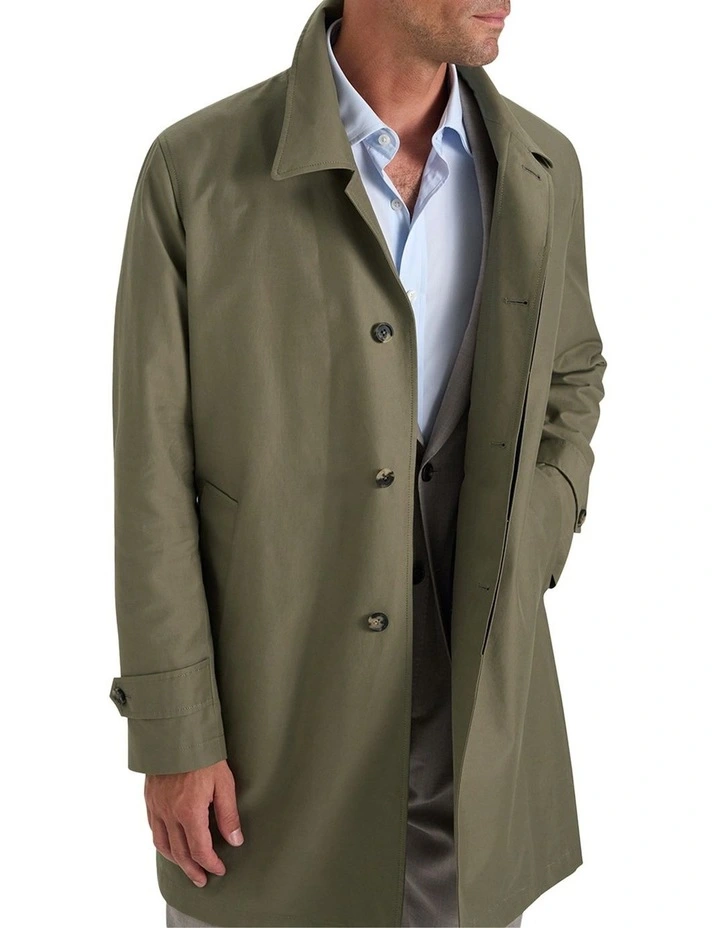 Carrara Trench Coat in Stonewood image 2