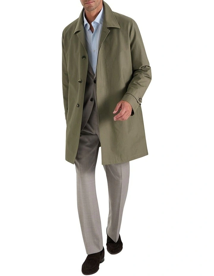 Carrara Trench Coat in Stonewood image 6