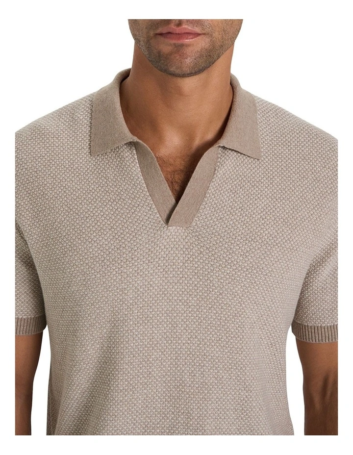 Kelso Polo in Latte image 4