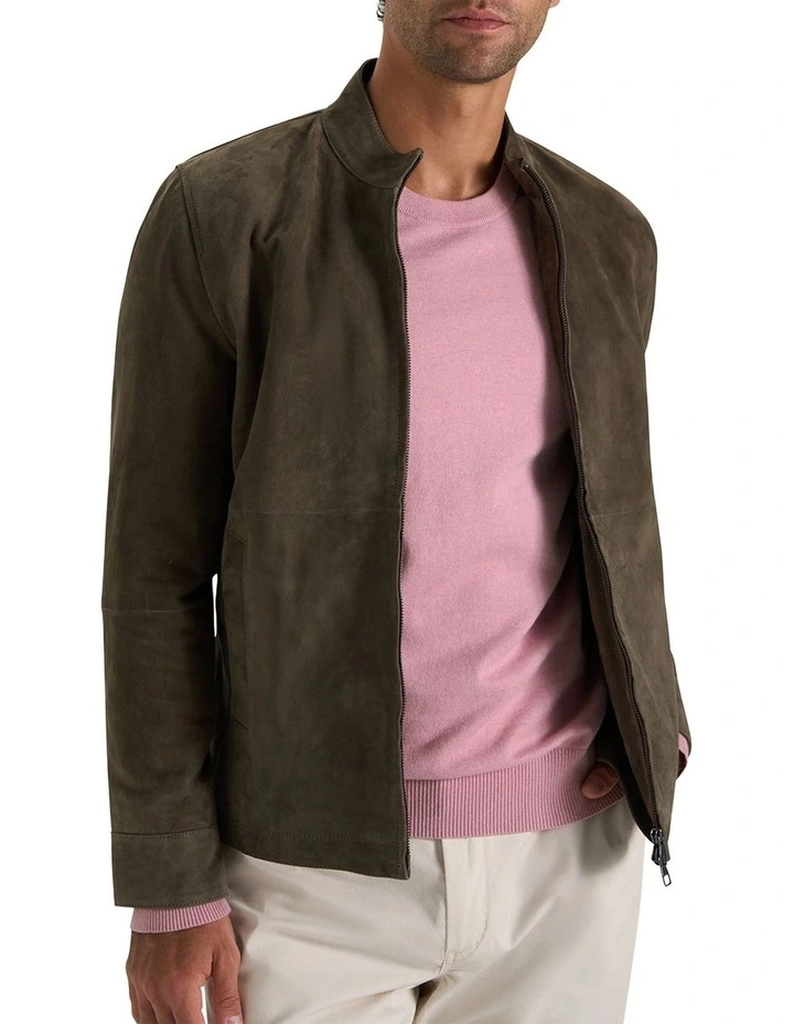 Wester Crew Knit in Indigo Melange image 2