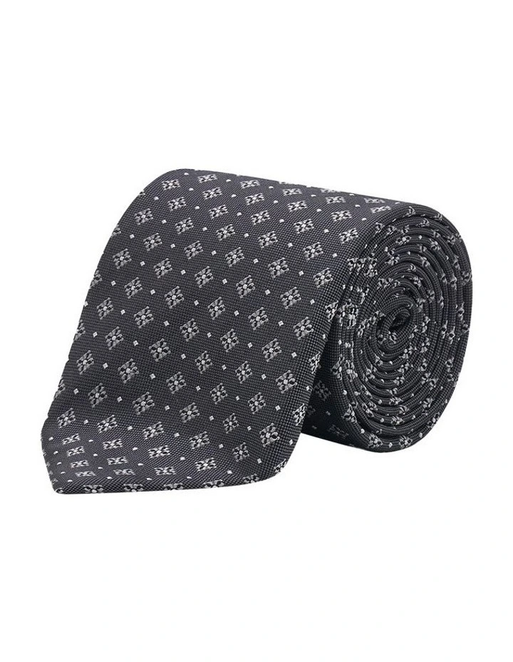 Aldenbury Tie in Grey image 1