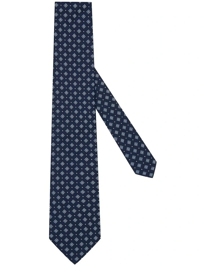 Aldenbury Tie in Navy Blue image 2