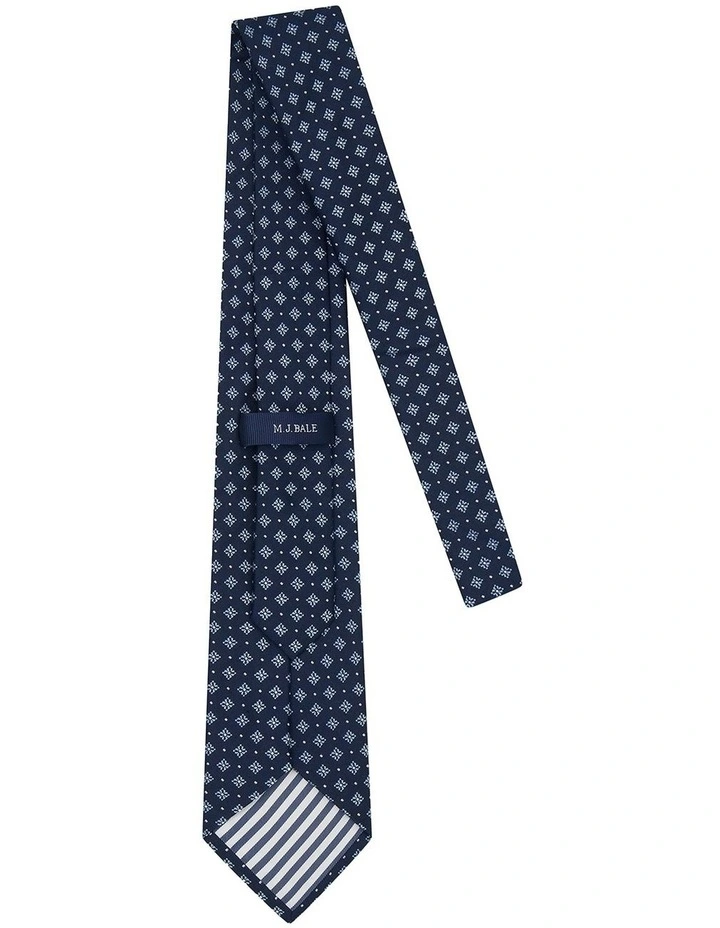 Aldenbury Tie in Navy Blue image 3