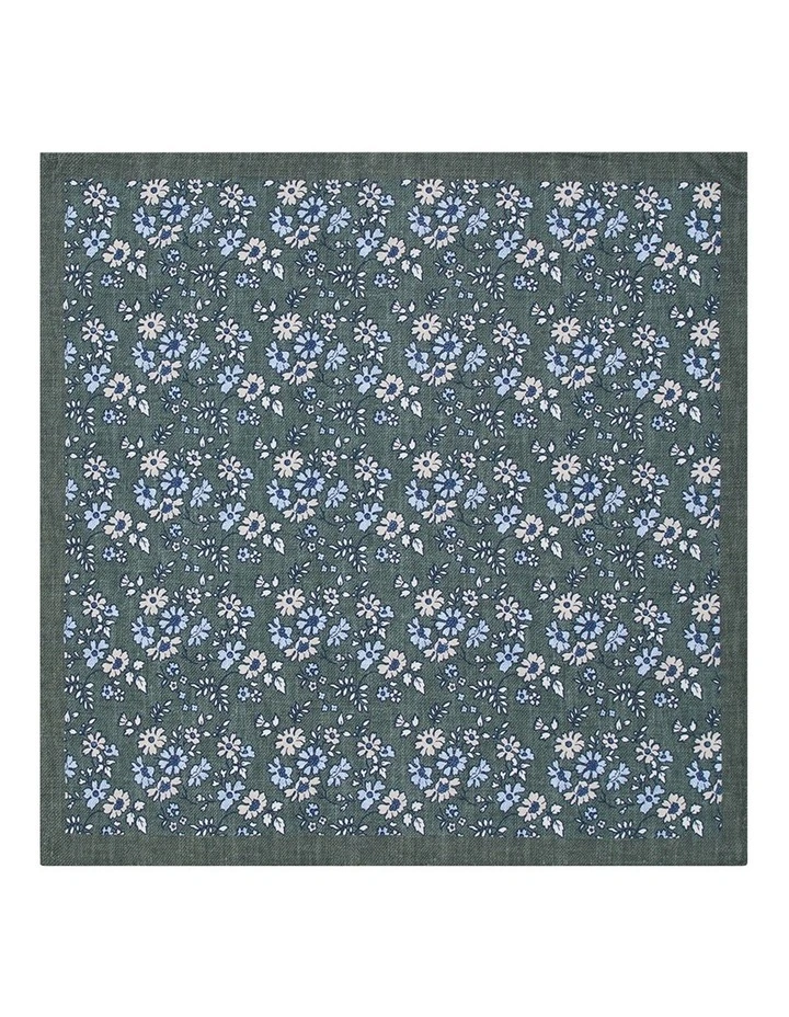 Anderlini Pocket Square in Green image 1