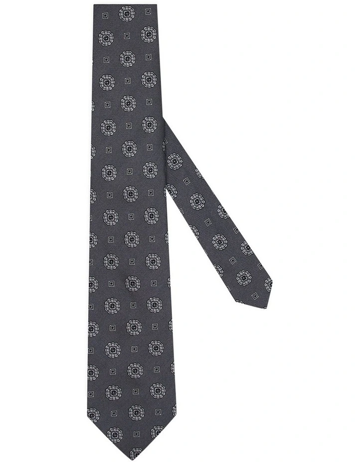 Ashcombe Tie in Grey image 1