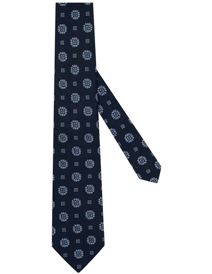 Ashcombe Tie in Navy Blue image 1