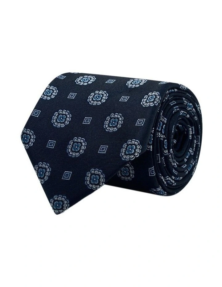 Ashcombe Tie in Navy Blue image 3