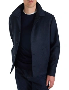 Berkeley Wool Jacket in Navy