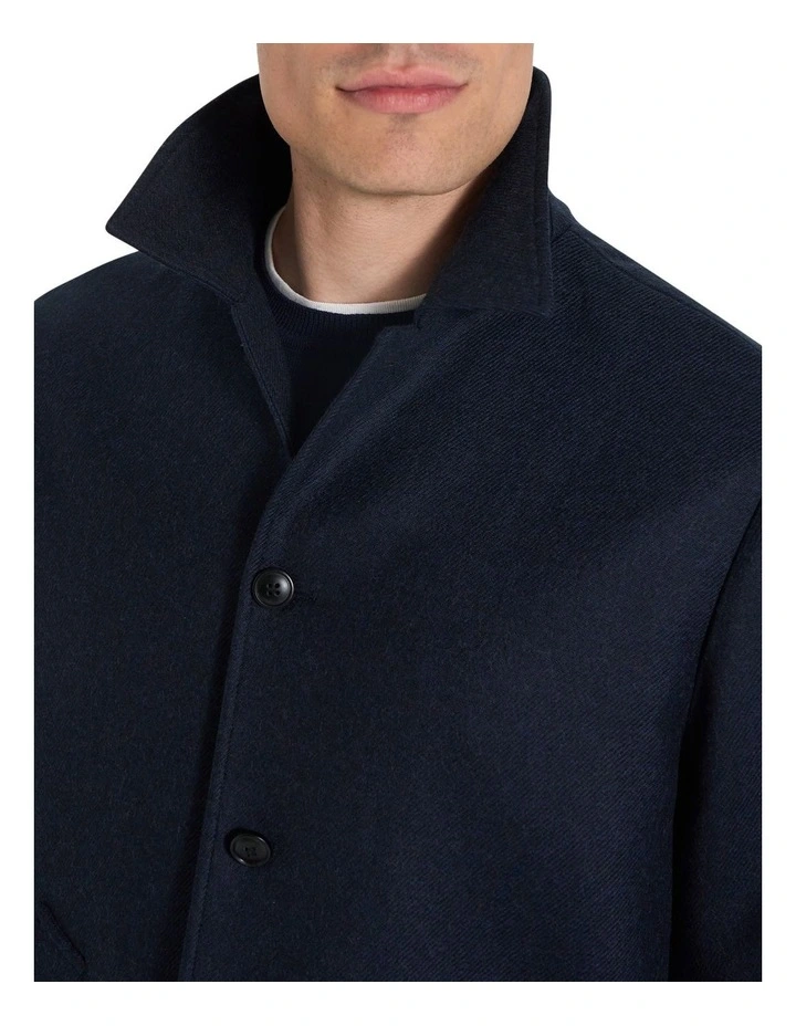 Berkeley Wool Jacket in Navy image 4