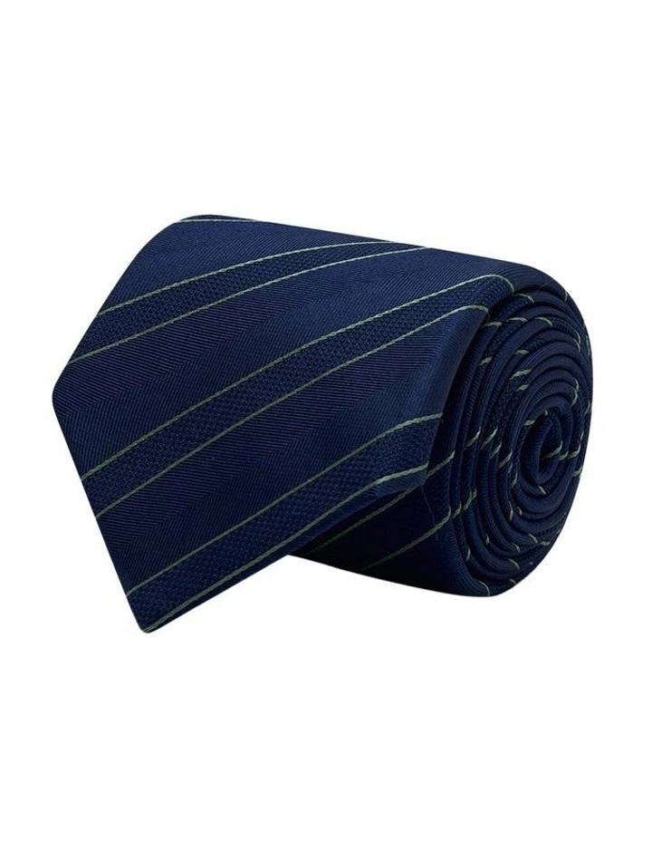 Blackmere Tie in Navy Green image 3