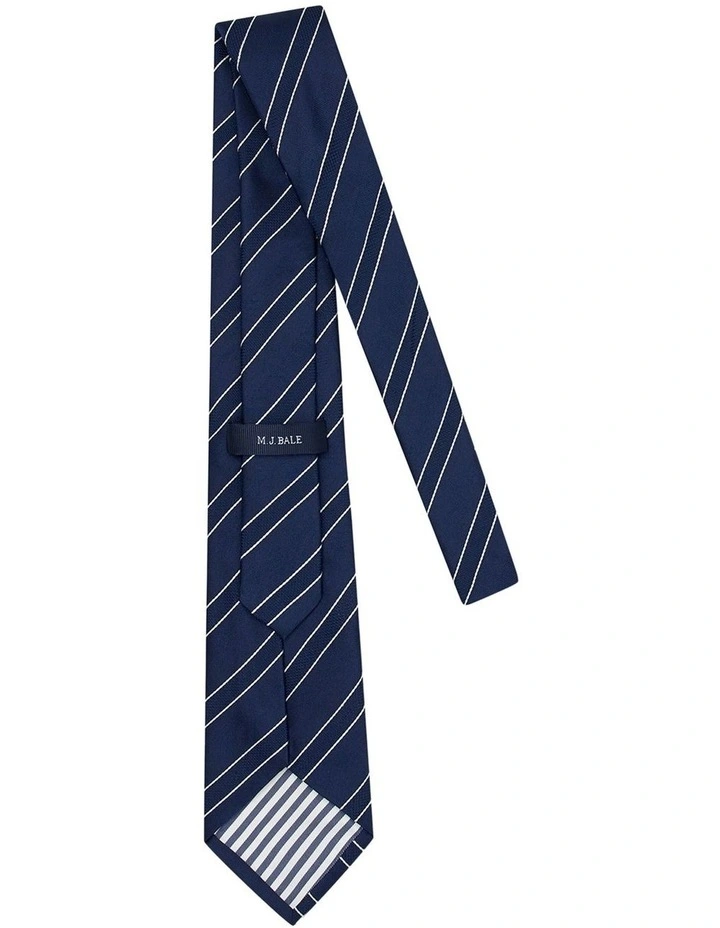Blackmere Tie in Navy White image 2