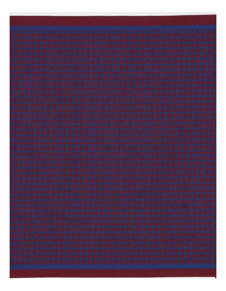Briarfield Pocket Square in Burgundy image 3