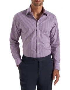 Broome Shirt in Cherry Navy