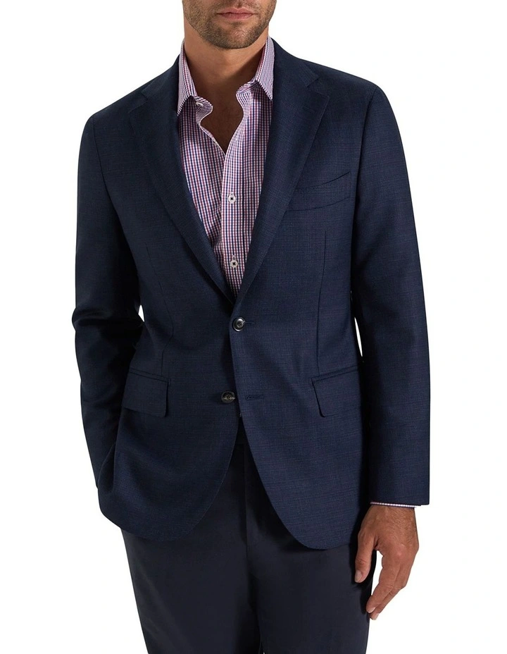 Broome Shirt in Cherry Navy image 2