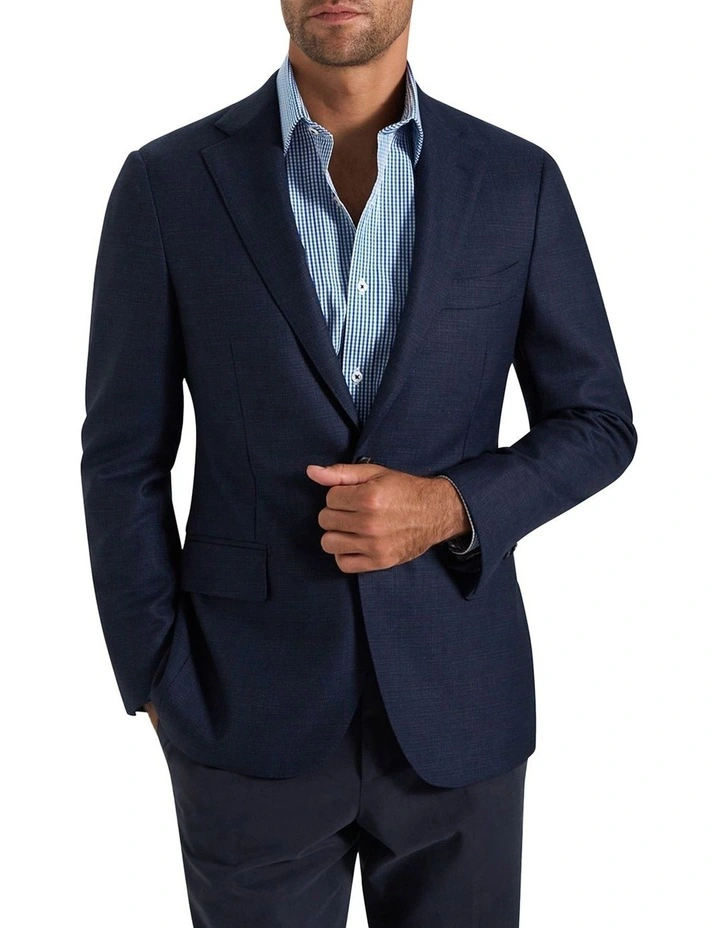 Broome Shirt in Sage /Navy image 2