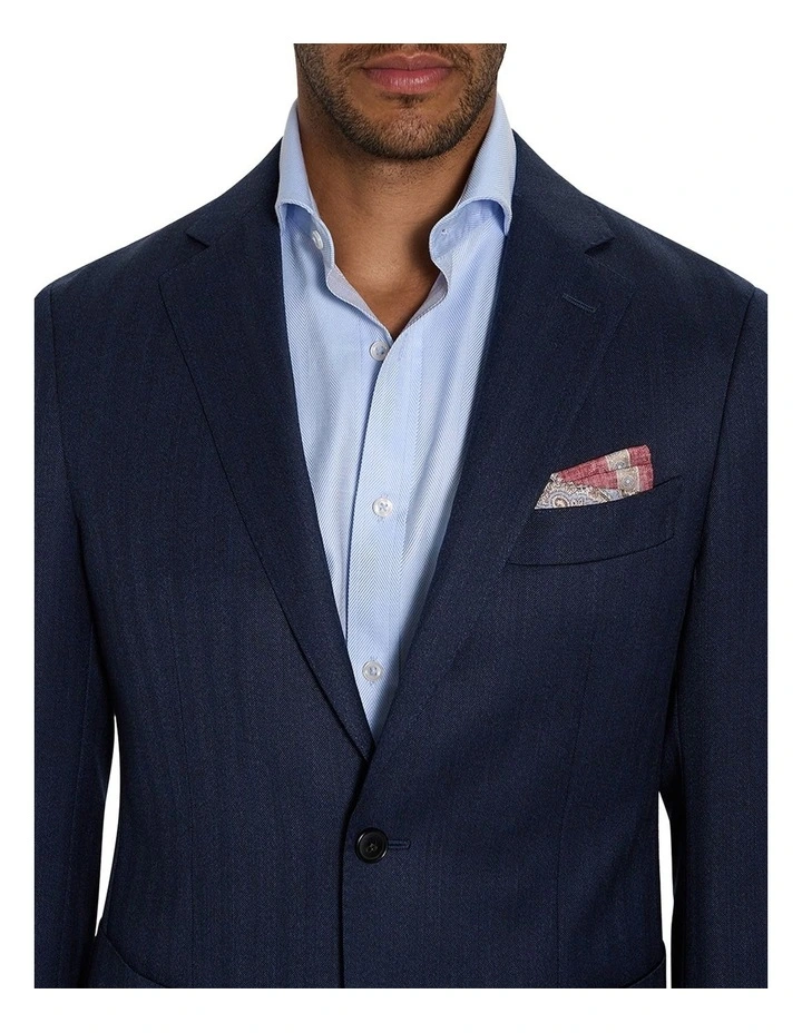 Brosnan Jacket in Navy image 4