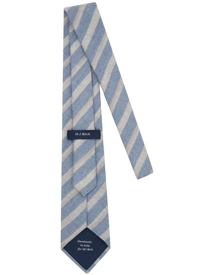 Caffarelli Tie in Blue White image 3