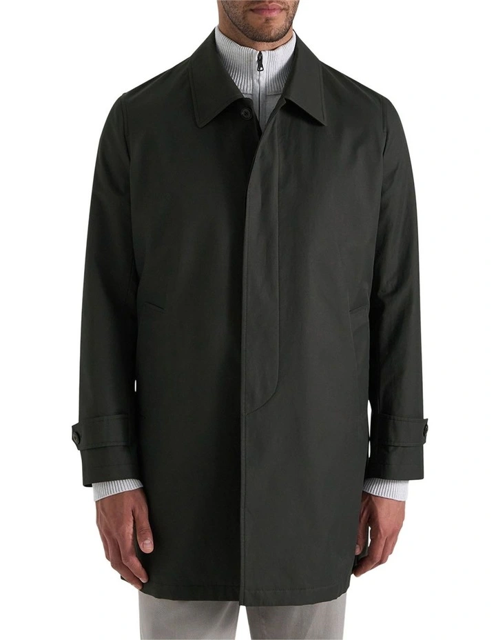 Carrara Trench Coat in Khaki image 2