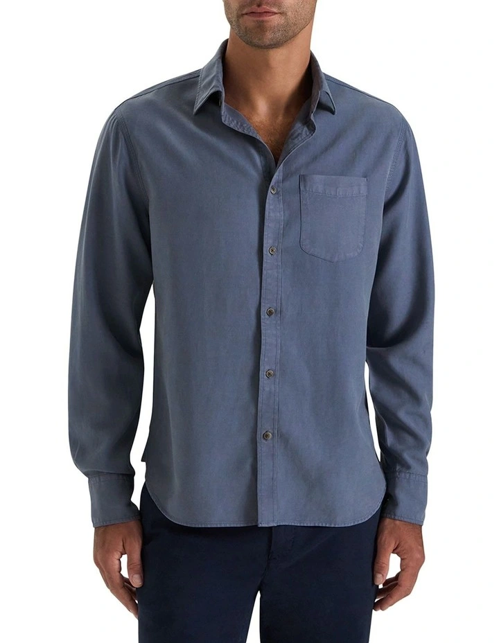 Equinox Shirt in Blue Fog image 1