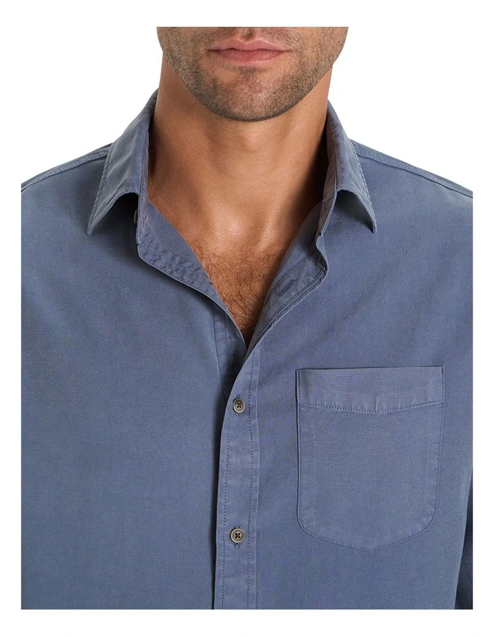 Equinox Shirt in Blue Fog image 4