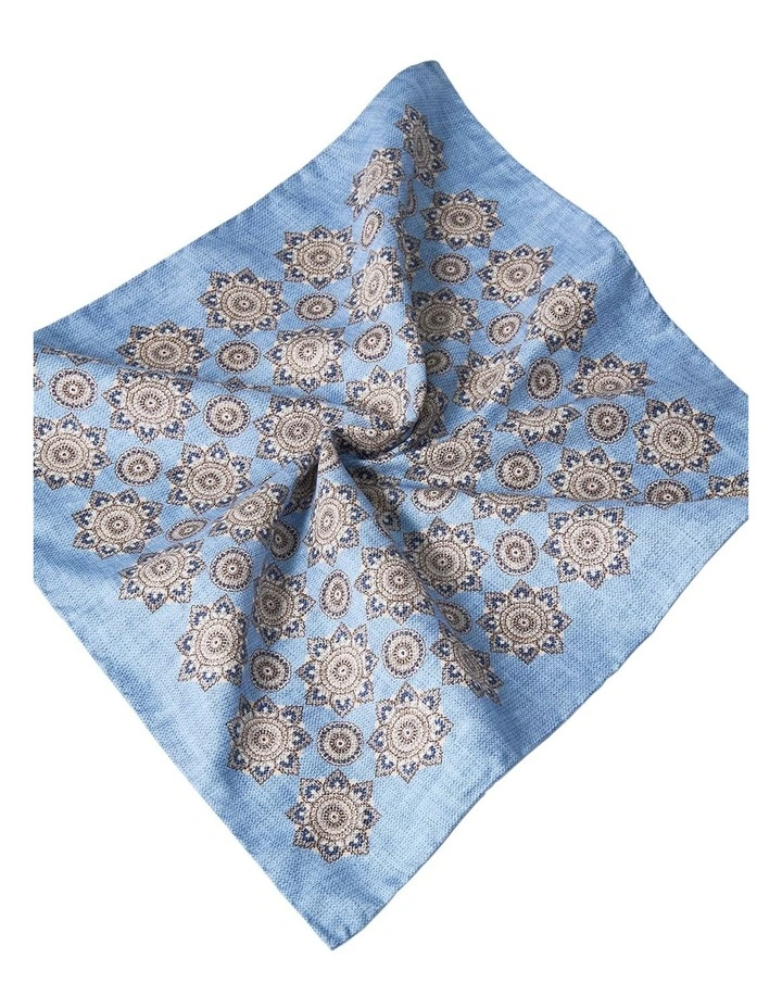 Ferraresi Pocket Square in Blue image 2