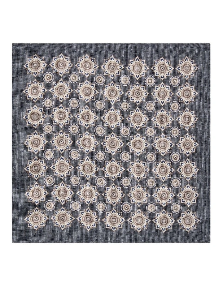 Ferraresi Pocket Square in Dark Blue image 1