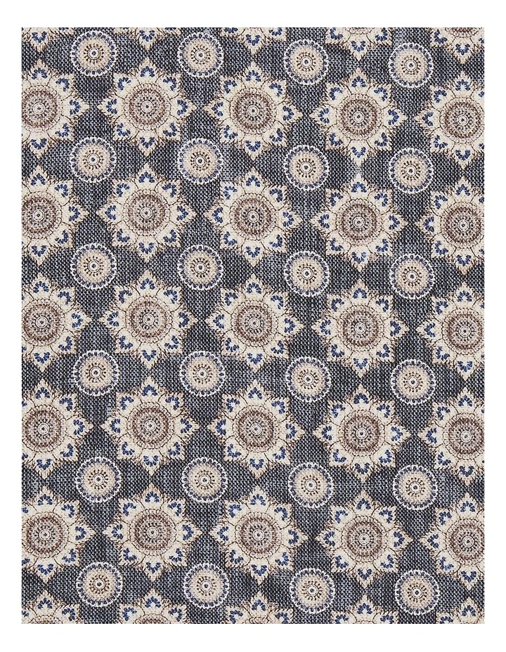 Ferraresi Pocket Square in Dark Blue image 3