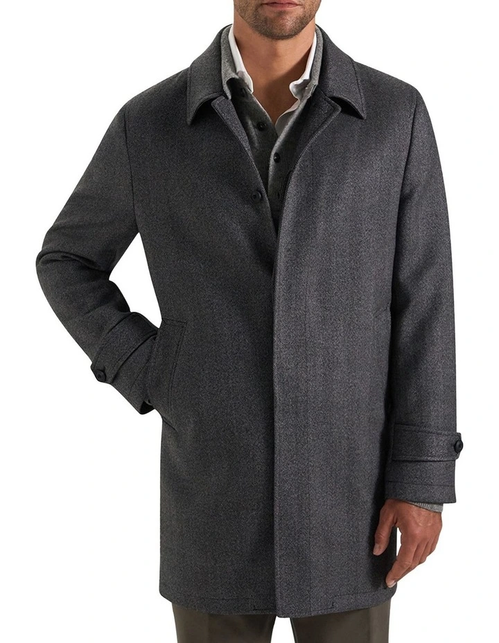 Fingal Coat in Brown Taupe image 1