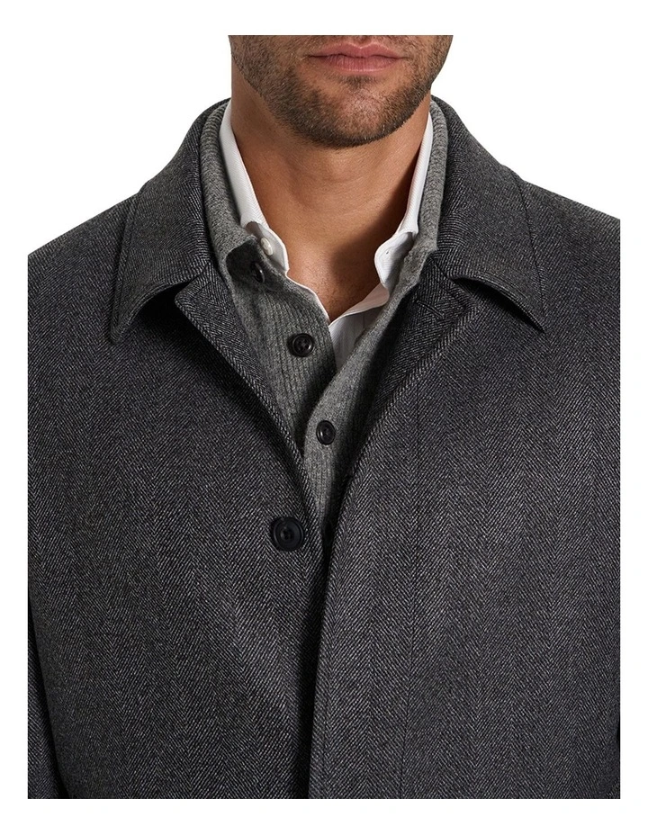 Fingal Coat in Brown Taupe image 3