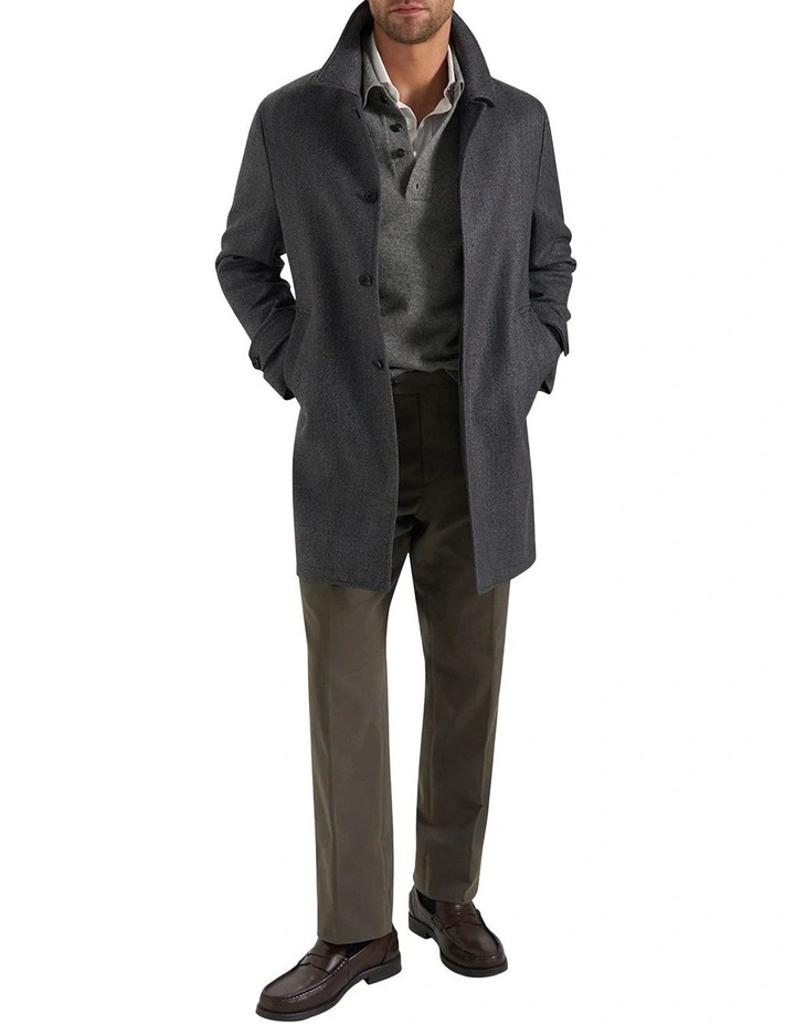 Fingal Coat in Brown Taupe image 5