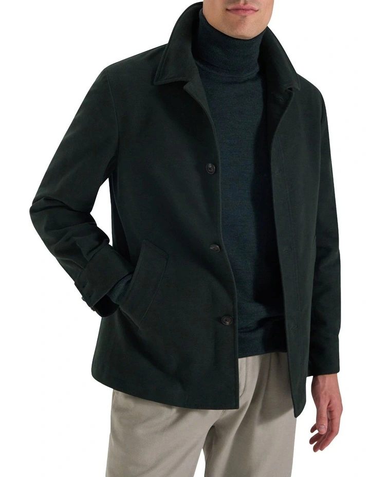 Flinders Moleskin Jacket in Green image 1