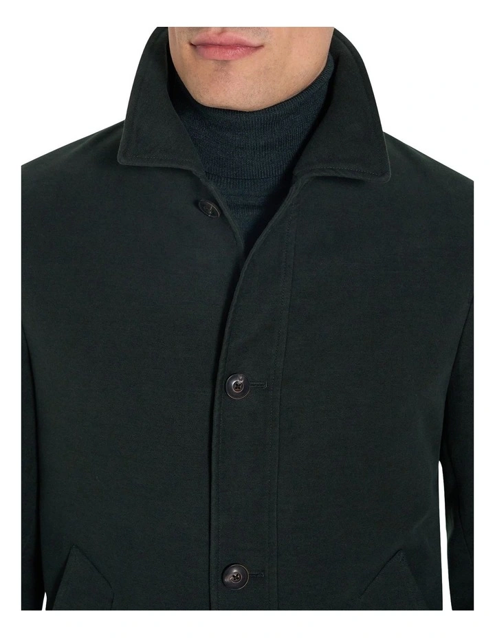 Flinders Moleskin Jacket in Green image 4