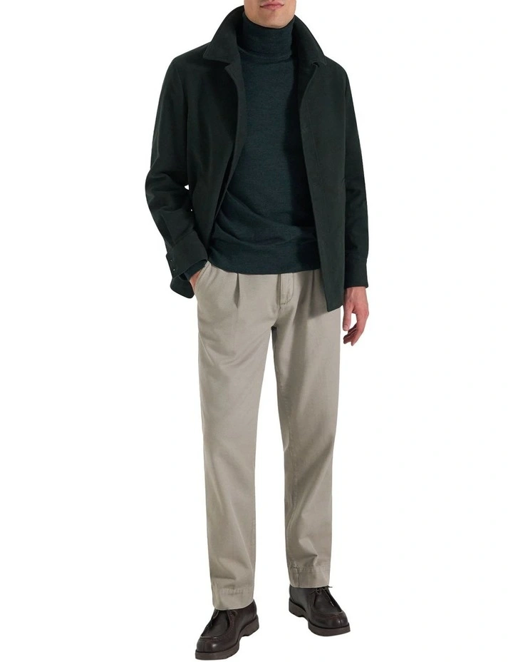 Flinders Moleskin Jacket in Green image 6