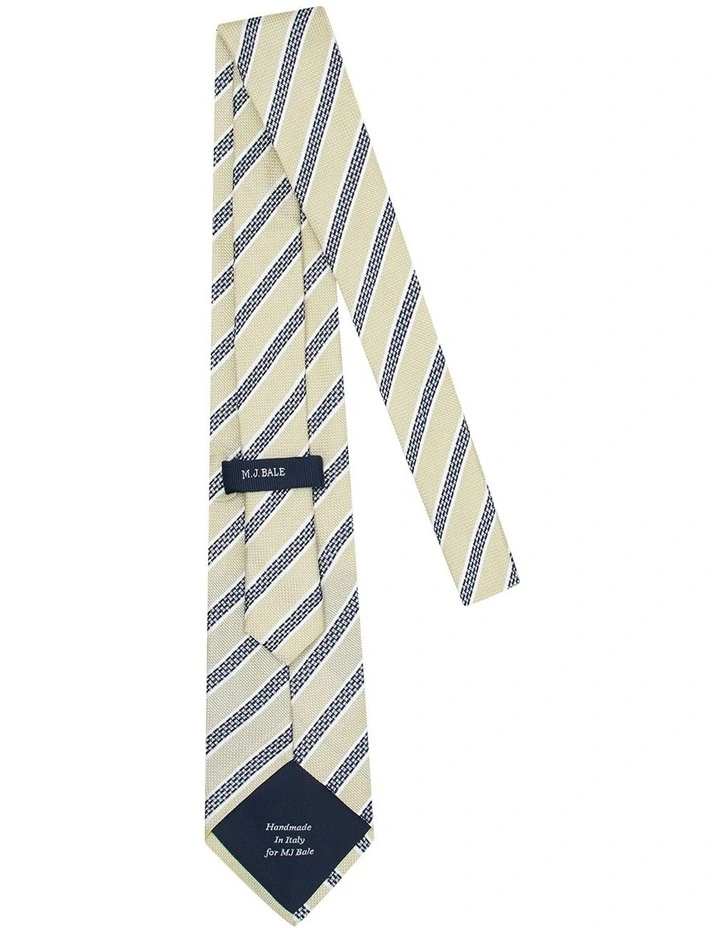 Gabrielli Tie in Natural Navy image 2