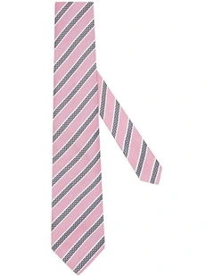 Gabrielli Tie in Pink Navy