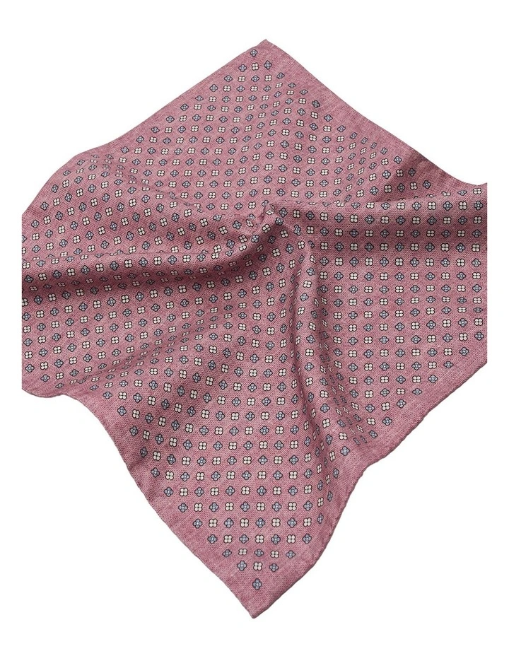 Giannoro Pocket Square in Pink image 2