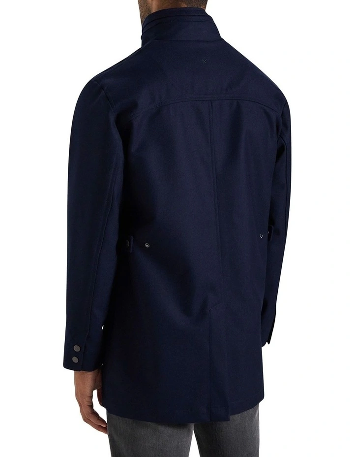 Ginsburg Wool Parka in Midnight image 3